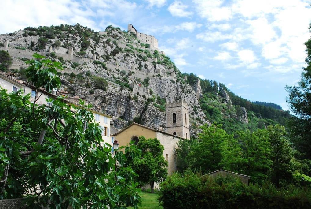 Les Gites D'Intervalles Entrevaux Extérieur photo